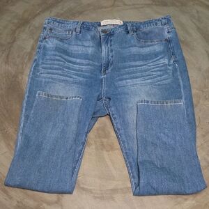 Soft Surroundings Relaxed Fit Blue Jeans